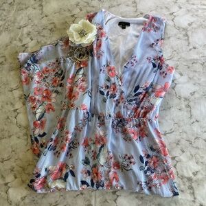 Floral V-Neck Women long dress by Darian